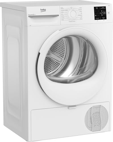 Beko Asciugatrice BMTR38W 8 Kg, con Pompa di calore, Libera Installazione, Display digitale, Classe energetica D - Prova pratica
