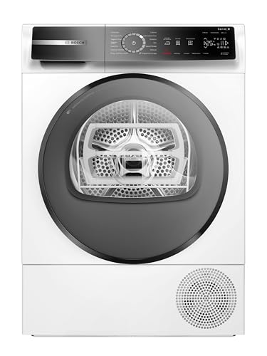 Bosch WQB235B0IT Serie 8, Asciugatrice a pompa di calore, capacità 8 kg, Auto Dry, Condensatore autopulente, Home Connect - Design e materiali