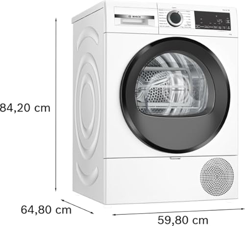 Bosch WQH245A0IT Serie 6 Asciugatrice smart a pompa di calore, 9 kg, Classe energetica C, Condensatore autopulente, Riduce le pieghe, Cestello per capi in lana, Bianco, 60 Cm - Prova pratica
