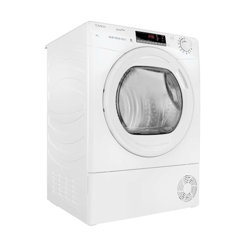 Candy Smart Pro CRO EH9N2TE-S, Asciugatrice 9KG, Pompa di calore, App HOn, Woolmark Certification, Rumorosità (dB) 66, Wi-Fi + BLE, 85 x 60 x 58.5 (A x L x P cm), Bianco - Classe D - Dettaglio recensione 4